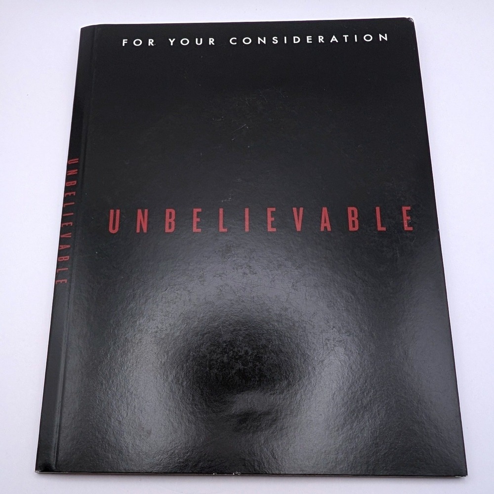 Unbelievable Netflix Limited Series For Your Consideration FYC 2-Disc DVD Set